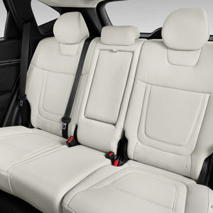 ปลอกหุ้มเบาะรถยนต์หนังหรูหราสั่งตัดพอดีสำหรับ Santa Fe Tucson Elantra Kona Sonata Ioniq Genesis ชุดเต็ม 4/5 ที่นั่ง - Product Image 2