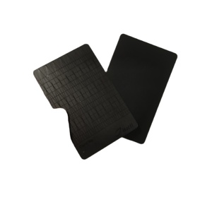 IC Black Card พร้อมหมายเลข UV สลักนามบัตรสีดำพร้อมไฟ LED <span class=keywords><strong>QR</strong></span> รหัสที่ไม่ซ้ำกันลิงก์ URL - Product Image 2