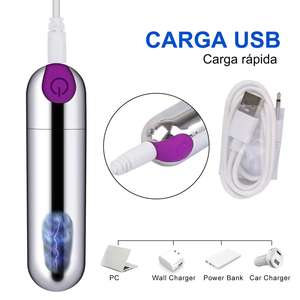 Mini vibromasseur à balles, 10 modes de vibration, 100% étanche, silicone ultra hygiénique, certifié CE, compact et silencieux - Product Image 3