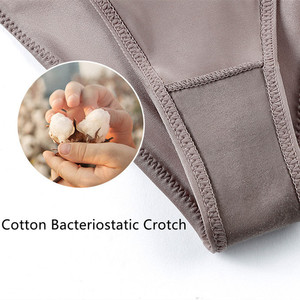 Nhà Máy Bán Của Phụ Nữ Thở Thấp Eo Quần Lót Mặc Bikini Phụ Nữ Thoải Mái Thể Thao Quần Lót Nữ Rắn Màu <span class=keywords><strong>G</strong></span> Chuỗi - Product Image 5