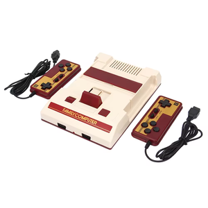 Hot Sale Classic Red and White 8 Bit Video <strong>Game</strong> Console <strong>FC</strong> <strong>Game</strong> Stick Console Built in 500 Retro <strong>Games</strong> for <strong>FC</strong> - Product Image 1