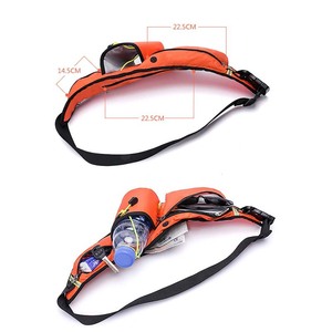 Nouvelle Sacoche <span class=keywords><strong>de</strong></span> Ceinture Unisexe Tactique en Toile Imperméable avec Fermeture Éclair pour Course, Sport, Fitness, Voyage et Porte-Bouteille d'Eau - Product Image 5