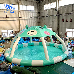 <span class=keywords><strong>Piscine</strong></span> gonflable, grand parc aquatique extérieur pour enfants, pêche, natation, installation de stands, <span class=keywords><strong>piscine</strong></span> à sable, jeu de parc de rêve - Product Image 5