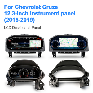 หน้าปัดดิจิตอล NaviHua จอ LCD แสดงความเร็ว สำหรับ Chevrolet Cruze ปี 2015-2019 แบบเสียบใช้งานได้ทันที - Product Image 2