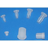 Bouchon d'extrémité cannelé pour tuyau d'eau et d'air basse pression 1/4"NPT 1/8"NPT 10-32UNF M5 M6 M8 G1/4"