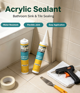 Sellador Acrílico Pintable, Flexible, para Rellenar Huecos en Paneles de Yeso, Reparación de Grietas y Juntas Interiores, <span class=keywords><strong>Pegamento</strong></span> de Sellado - Product Image 4