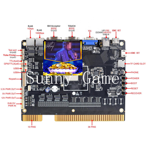 Carte de <span class=keywords><strong>jeu</strong></span> PCB verticale Whitmey Housdon à monnayeur pour jeux d'arcade et machines de divertissement, prix usine - Product Image 3