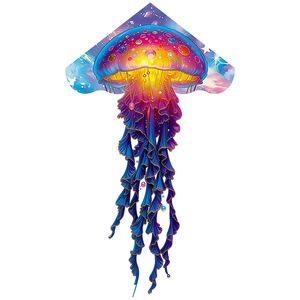 <span class=keywords><strong>Cerf</strong></span>-<span class=keywords><strong>volant</strong></span> méduse scintillant coloré, grand <span class=keywords><strong>cerf</strong></span>-<span class=keywords><strong>volant</strong></span> à longue queue magnifique pour adultes et activités familiales en plein air - Product Image 5