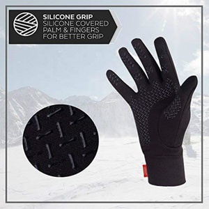 Femmes hommes léger course à pied chaud mitaines écran tactile cyclisme vélo sport gants d'hiver - Product Image 5