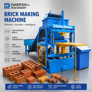 Máquina para Fabricar <span class=keywords><strong>Bloques</strong></span> <span class=keywords><strong>de</strong></span> <span class=keywords><strong>Arcilla</strong></span> DF2-10, Prensa Industrial para Ladrillos - Product Image 1