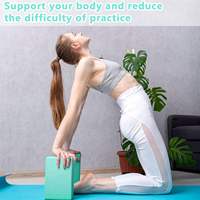 Bloques de Yoga de Espuma EVA de Alta Densidad Ecológicos con Logotipo Personalizado, Ladrillos de Pilates para Ejercicio y Fitness en Casa