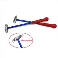 Extracteur de bosses de voiture personnalisable OEM de qualité DIY avec embouts en nylon, outils de réparation de bosses sans peinture - Marteau en caoutchouc à pression