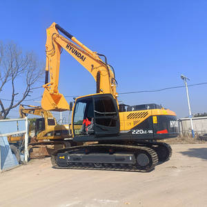 Envío rápido alta calidad más barato usado Corea Hyundai 220LC-9S excelente trabajo construcción excavadoras usadas en stock - Product Image 3