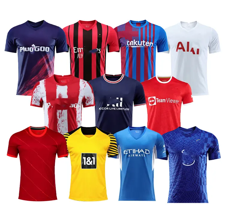 Спортивная одежда, мужская футбольная одежда, пустая футбольная майка, оптовая продажа, качественная футболка для футбола в тайском стиле