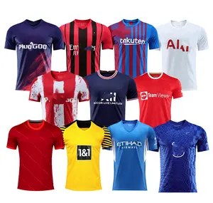 Sportkleding Man Voetbal Slijtage Leeg Voetbalshirts Groothandel Real Stad Thai Kwaliteit Voetbal Shirt Voetbalshirt