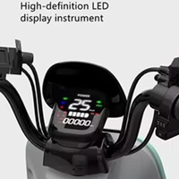 Vélo Électrique Urbain 48V Haute Vitesse Longue Portée avec Moteur Arrière à Capteur 350W/500W Sans Balais, Cadre en Acier, Batterie au Plomb