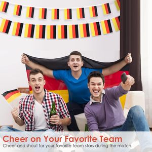 Guirlande de fanions personnalisée en gros, drapeau allemand, pour match de <span class=keywords><strong>football</strong></span> sportif 2026, décoration intérieure et extérieure, design tous pays - Product Image 2