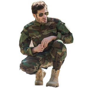 Traje de camuflaje de entrenamiento de 4 colores, ropa táctica de jungla, chaqueta de agua para clima frío - Product Image 1