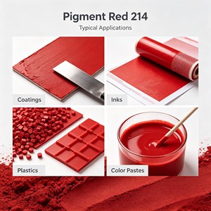 Pigmento Rojo 214 de Alto Rendimiento, Tipo <span class=keywords><strong>BNP</strong></span> Rojo Rápido con Resistencia al Calor 300 ° <span class=keywords><strong>C</strong></span> para Plásticos de Ingeniería, Fibras y Tintas - Product Image 4