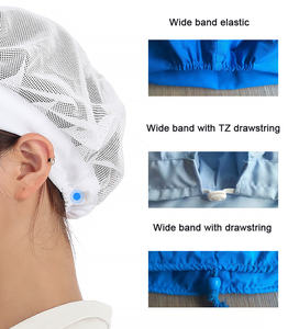 Gorro de <span class=keywords><strong>Chef</strong></span> de cocina <span class=keywords><strong>para</strong></span> HZM-19022, gorro de <span class=keywords><strong>Chef</strong></span> de malla transpirable, ajustable, <span class=keywords><strong>para</strong></span> el trabajo, servicio de alimentos, Unisex - Product Image 4