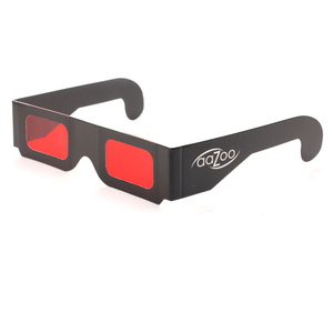 Factory Supply Paper Red Lens <strong>Spy</strong> Secret Reveal Decoder <strong>Glasses</strong> - Product Image 5