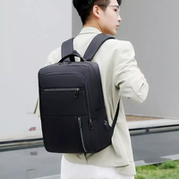 Mochila de Negocios Resistente al Por Mayor, Unisex, para Portátil de 15.6 Pulgadas, Oxford, Impermeable, con Puerto de Carga USB, para Viajes y Escuela