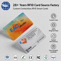 NFC Akıllı Kart Özel Baskılı Boş PVC Kart 13.56Mhz Akıllı Kimlik Erişimi ve Sadakat Programı Sistemi Günlük Kullanım için