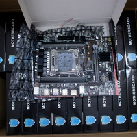 Papan Utama Gaming Desktop Intel Core X99 Grosir LGA2011-3 Chipset H55 dengan Memori DDR3 M.2 Motherboard Baru
