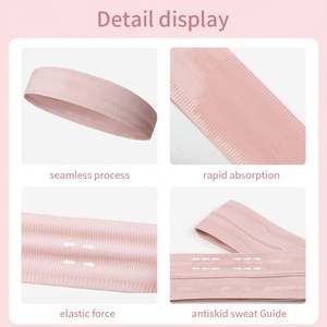 عصابة رأس رياضية للنساء مضادة للانزلاق ومرنة للتمارين الخارجية والجري والتنس - Product Image 5