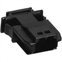 MX19002S51 Automotive-Buchsensteckverbinder für den Innenmarkt, 2-polig, Kupferlegierungskontakt, IP67-zertifiziert, 5A 200V, 2,5mm, PA66-Gehäuse