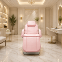 Nueva Camilla de Masaje Moderna de PVC, Cama Facial Ajustable para Hidroterapia, Salón de Belleza, Tatuajes, Pestañas, Baño, Hotel, Uso Comercial