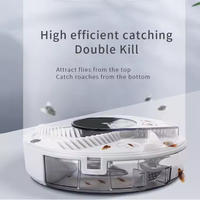 Nouveau Destructeur d'Insectes Électrique d'Extérieur, Piège à Mouches Portable, Lampe Anti-Moustiques Tue-Moustiques Efficace pour Attraper les Mouches