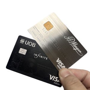 Tarjeta <span class=keywords><strong>de</strong></span> Crédito <span class=keywords><strong>de</strong></span> Metal Personalizada <span class=keywords><strong>de</strong></span> la <span class=keywords><strong>Mejor</strong></span> Calidad del Mundo, Tarjeta Visa <span class=keywords><strong>de</strong></span> Acero, Tarjeta Mastercard con Nombre y Número Grabados <span class=keywords><strong>para</strong></span> Tarjeta Bancaria DIY - Product Image 3