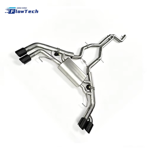 Escape FlowTech Racing Valvetronic Catback para BMW X4M F98 X3M F97 LCI S58 3.0L, Soldado con TIG, Ajuste Directo, Mejora del Escape - Product Image 4