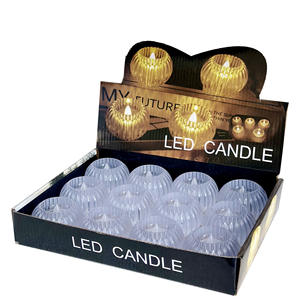 Vela LED Artificial sin Llama con Luz Cálida Intermitente de Colores para Decoración de San Valentín - Product Image 4