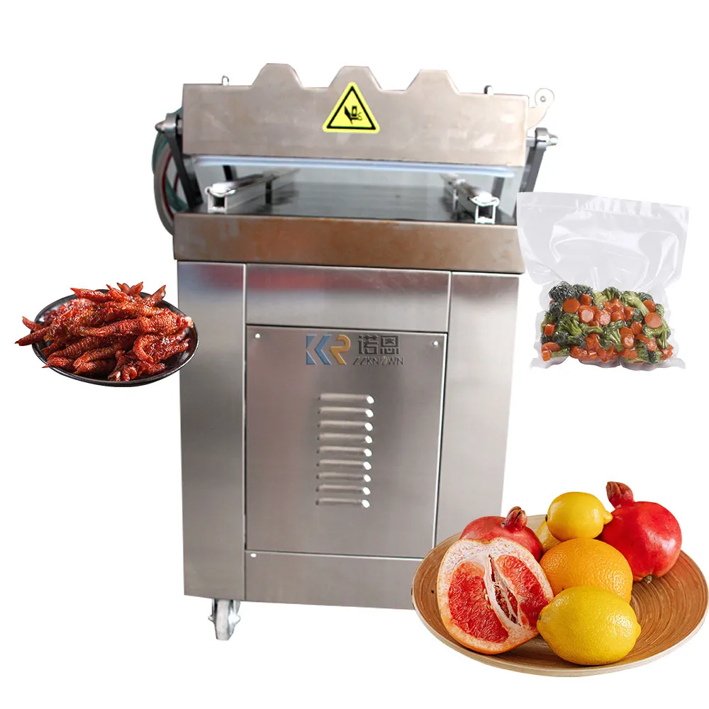 2024 New Food Packing Machine Air Conditioning Vacuum Pump Automatic Packaging Double