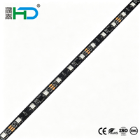 Bande lumineuse à couleurs illusionnistes 5050-RGB-2811, 60 LED, 12V, 10MM, FPC, bande lumineuse LED IP20, pixel, extérieur