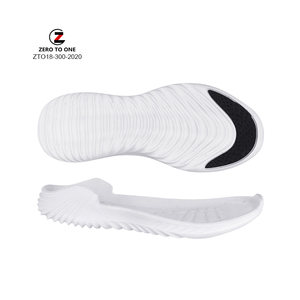 High Quality Durable White Black Wear-resistant Sports Running <strong>EVA</strong> and PTR Shoes Phylon Sole - Product Image 2