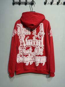 เสื้อฮู้ดดี้ผ้าคอตตอนหนานุ่มพิมพ์ลาย "Trending THAT'S A AWFUL LOT OF COUGH SYRUP" แบบสั่งทำพิเศษสำหรับผู้ชาย - Product Image 3