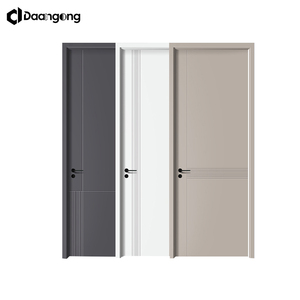 Puerta <span class=keywords><strong>de</strong></span> <span class=keywords><strong>Madera</strong></span> Sintética con Núcleo Sólido, Chapa <span class=keywords><strong>de</strong></span> MDF <span class=keywords><strong>de</strong></span> 35 mm, Panel Plano <span class=keywords><strong>para</strong></span> Dormitorio, Interior <span class=keywords><strong>de</strong></span> Apartamento, Estilo Moderno - Product Image 5