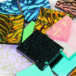 28G Dichroïsch Glasschroot 90 Coe Gemengd, Smeltbare Glazen Lamp Werkt Microgolfovenglas - Product Image 6