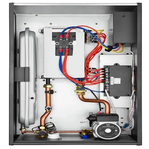 8kw duvara monte ince yerden ısıtma sistemleri kazanlar için ısıtma ev elektrikli kombi kazan elektrik kazanı için ev radyatör