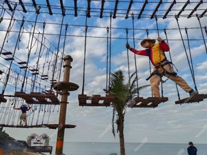 Zip Line & Rope 코스 패키지 어드벤처 파크용 친환경 내구성 맞춤형 야외 명소 - Product Image 2