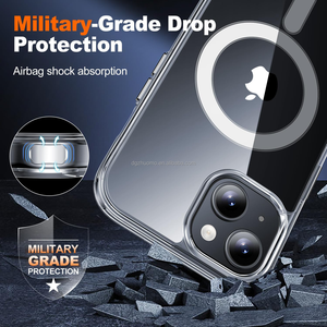 ฝาครอบด้านหลัง TPU ใสสำหรับ <span class=keywords><strong>iPhone</strong></span> 15 & 16 <span class=keywords><strong>Pro</strong></span> Max เคสชาร์จไร้สายระบบแม่เหล็ก N52เคสโทรศัพท์มือถือกันกระแทก - Product Image 5