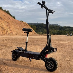 Scooter Eléctrico 2024 Rápido de 100 km/h y 120 km/h, 72V, Motor Dual, 11 Pulgadas, Todoterreno, 84V, para Adultos, con Luces RGB, G6, 10000w, 15000w - Product Image 5
