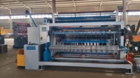 Usine entièrement automatique haute vitesse charnière Joint noeud fixe champ clôture fer filet faisant la machine de tissage de maille de prairie
