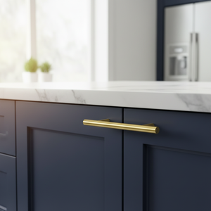 Armadietti mobili moderni da 160mm con finitura in oro maniglia classica per porta da 12mm di diametro per armadio 96mm 128mm - Product Image 3