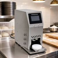 Machine à rouler la pâte automatique, laminoir à pâte commercial en acier inoxydable, épaisseur réglable pour boulangerie, pâte plate, gâteau