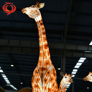 <b>Chinese</b> Silk Earth Day <b>Lanterns</b> Festival <b>Lanterns</b> Production Zigong Manufacturer Dinosaur museum Lights Factory - Product Image 2