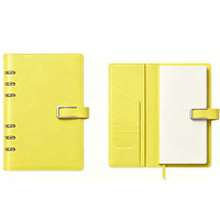 Carnet en cuir PU multicolore avec logo personnalisé en relief, agenda, journal de voyage